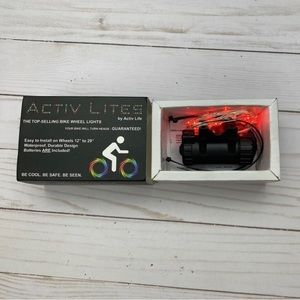 LED Bike Wheel Lights ! 1 Tire Pack PERFECT GIFT. Brand New and WORKS